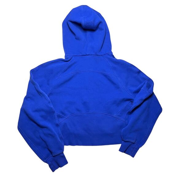 Lululemon Scuba Oversized Half-Zip Hoodie Cerulean Blue Size M/L - Picture 2 of 4